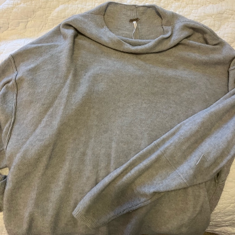 Grey Free People Sweater